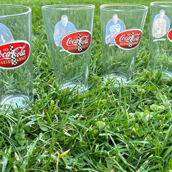 Coca-Cola Racing Family Thick Pint Beer Glass - Picture 2 of 10